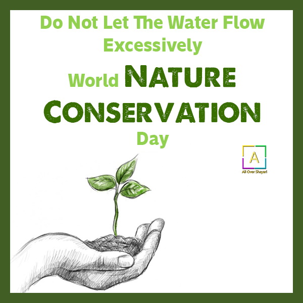 World Nature Conservation Day Quotes Slogan On Nature Conservation Day