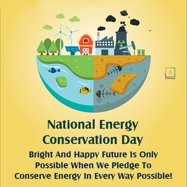 National Energy Conservation Day Quotes, Messages & Status Images