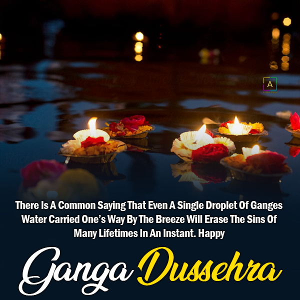 Best Wishes For Ganga Dussehra, Ganga Maa Quotes In English