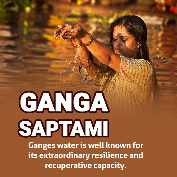 Ganga Saptami Wishes Greetings, Ganga Maa Status In English