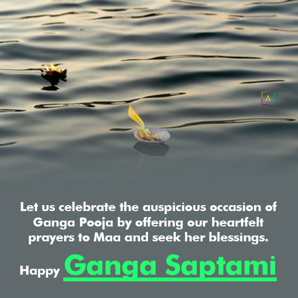 Ganga Saptami Wishes Greetings, Ganga Maa Status In English