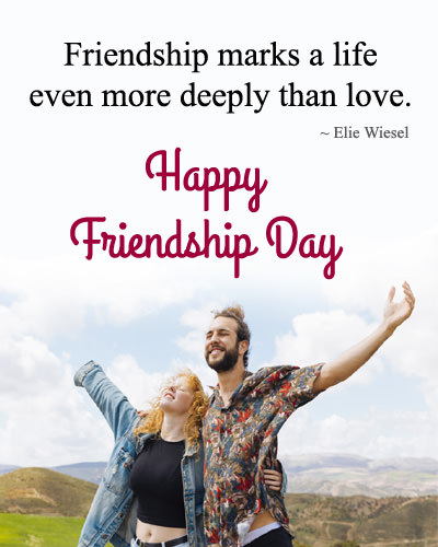 Friendship Day Messages for GF in English - All Over Shayari