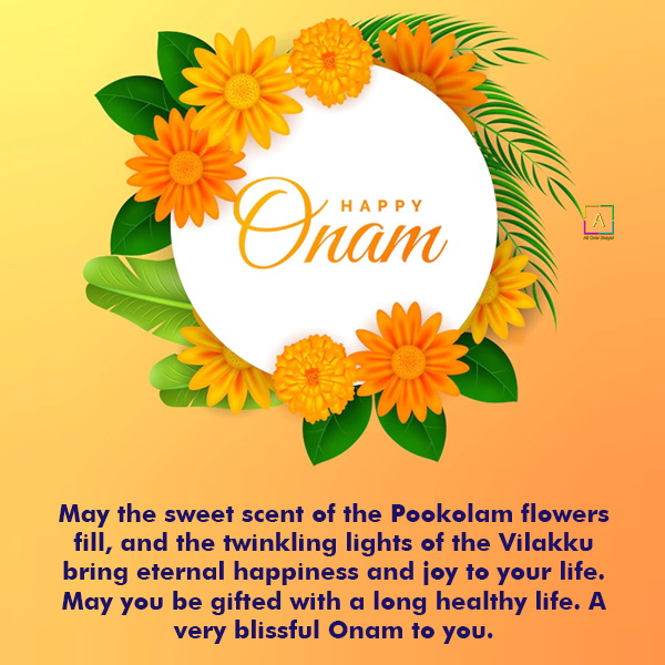 Onam Wishes Images - All Over Shayari