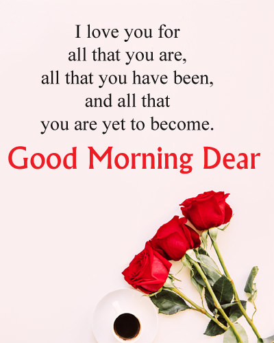 Short Good Morning Wishes For Love - All Over Shayari