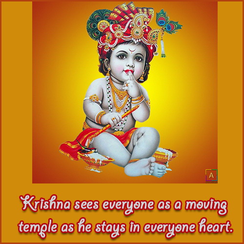 Jai Shree Krishna Gm Quotes - All Over Shayari