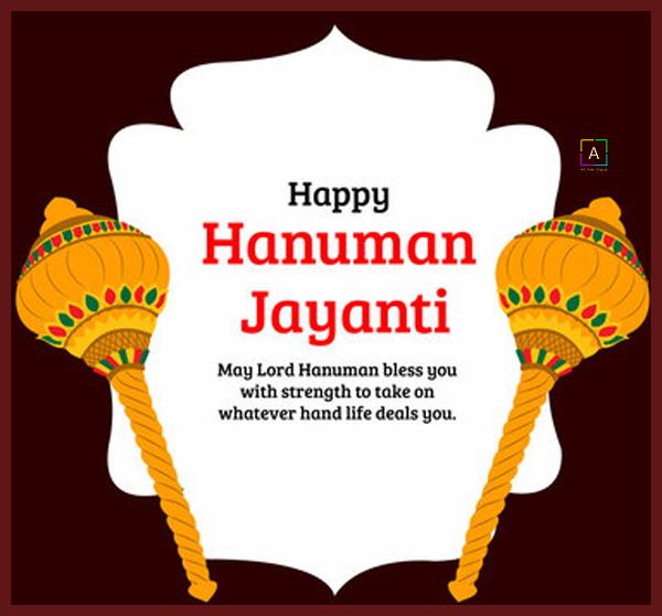 Happy Hanuman Jayanti Wishes Messages Quotes - All Over Shayari